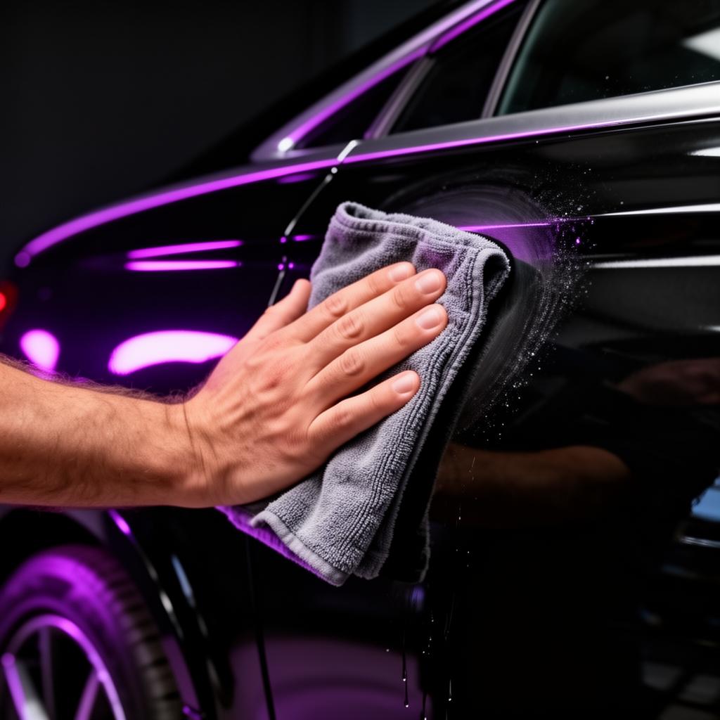 Hand polish detail